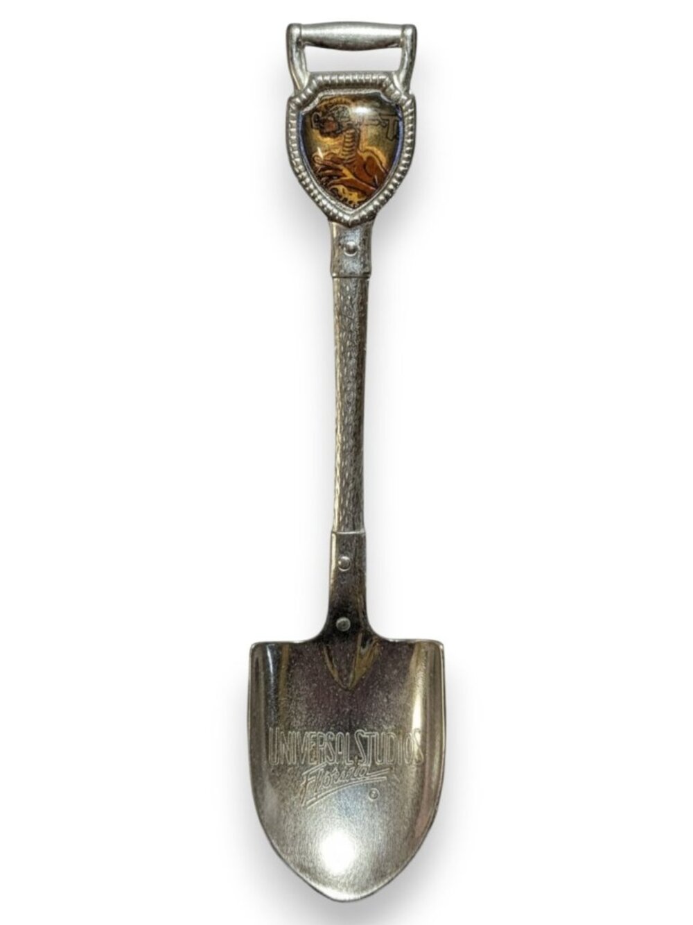 Vintage Retro Metal Silver Tone ET Universal Studios Florida Souvenir Spoon 4.5